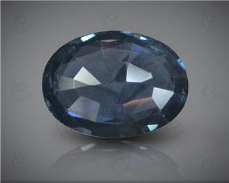 Blue Sapphire Heated & Treated Natural Certified 1.5 carats - DIN 89145